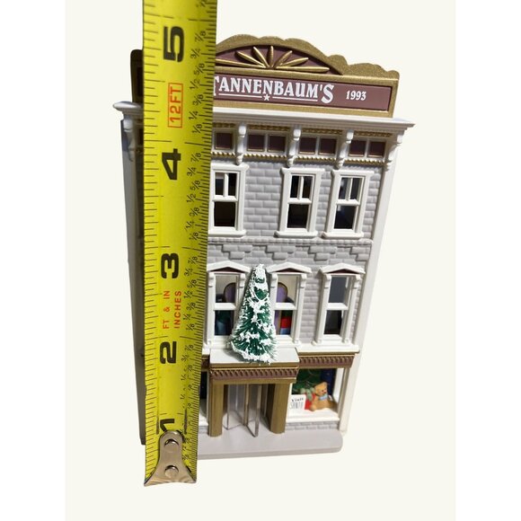 Hallmark 1993 Tannenbaums 20th Anniversary Ornament Christmas Village Dept Store - Picture 7 of 13
